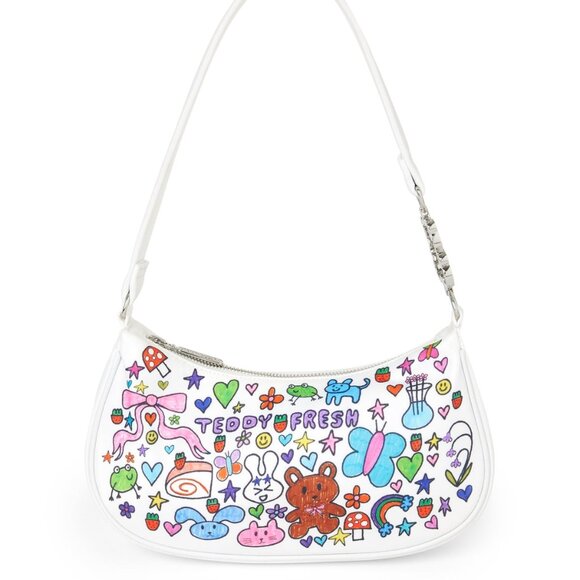 Teddy Fresh Blo_oberry Collab Characters Fancy Shoulder Bag Purse NEW IN PACKAGE - Picture 1 of 7